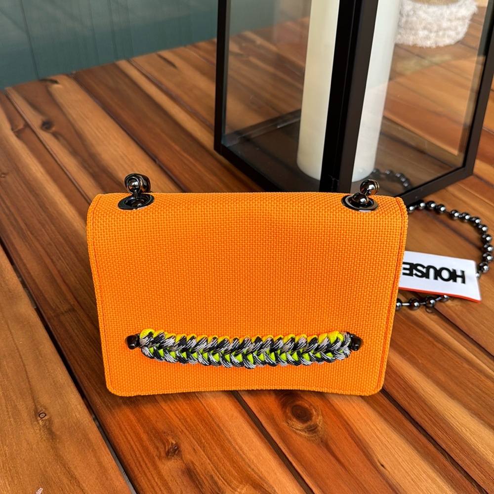 HOUSE OF HOLLAND Margot Bag In Orange